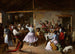 Danza en una posada de campo - Rafael Benjumea — vista de la obra
