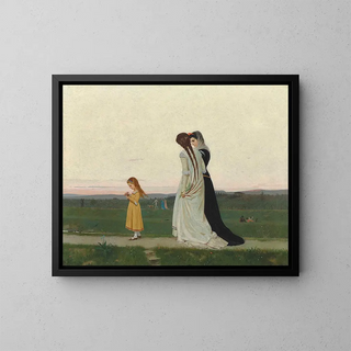 Raffaello Sorbi - The Evening WalkEnvirons of Florence.webp