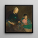 Refinado del aceite - Charles Webster Hawthorne — cuadro enmarcado en la pared