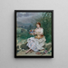 El ramo de flores - Raimundo de Madrazo y Garreta — cuadro enmarcado en la pared