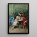 Mascarade - Raimundo de Madrazo y Garreta — framed artwork on a wall