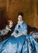 Retrato de la Sra. Clotilde de Cándamo y de su hijo Carlos - Raimundo de Madrazo y Garreta — vista de la obra