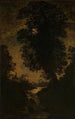 Caída de agua a la luz de la luna - Ralph Albert Blakelock — vista de la obra