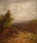 Sobre las nubes - Ralph Albert Blakelock — vista de la obra