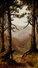 Paisaje de los Adirondacks - Ralph Albert Blakelock — vista de la obra