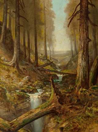 Ralph Albert Blakelock - Forest Interior.webp