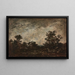 Camp Indien - Ralph Albert Blakelock — cuadro enmarcado en la pared