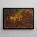 Lever de Lune - Ralph Albert Blakelock — cuadro enmarcado en la pared