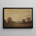 Light Yellow Painting - Ralph Albert Blakelock — framed artwork on a wall