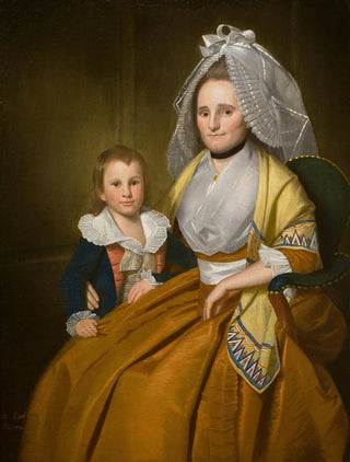 Ralph Earl - Molly Marsh Seymour Mrs Moses Seymour and son Epaphroditus.webp
