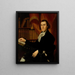 retrato del Dr. Mason Fitch Cogswell 1761-1830 - Ralph Earl — cuadro enmarcado en la pared
