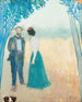 Una pareja - Ramon Casas — vista de la obra