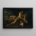 The Criminal The Mark of Crime - Ramon Martí i Alsina — framed artwork on a wall