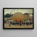 Enlèvement d'un ballon - Raoul Arus — framed artwork on a wall