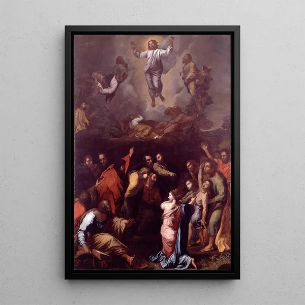 La Transfiguración - Raphaël — cuadro enmarcado en la pared