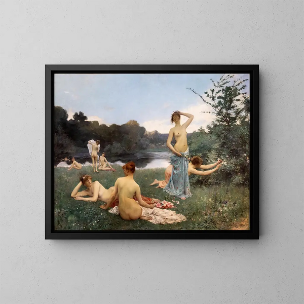 Verano - Raphaël Collin — cuadro enmarcado en la pared
