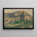 Capilla de Todos los Santos, Sion - Raphy Dallèves — cuadro enmarcado en la pared