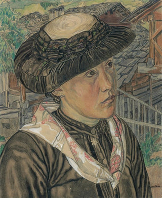 Raphy Dallves - Young Woman From The Valais.webp