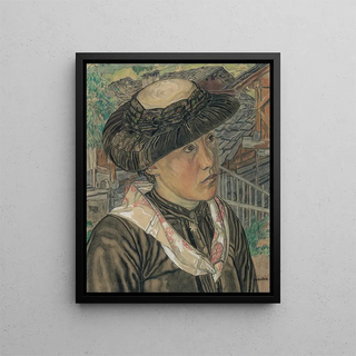 Raphy Dallves - Young Woman From The Valais.webp