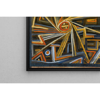 Rayonnement et rotation - Paul Klee | Reproduction Tableau Décoration murale affiche copie