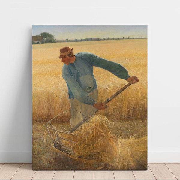 Reproduction of the painting Harvest - Laurits Andersen Ring