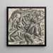 Recolectores de patatas trabajando en los campos - Leo Gestel — presentación mural de la obra