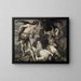 Cadmus matando al dragón - Reinhold Timm — cuadro enmarcado en la pared