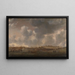 Vista de Salé, Marruecos - Reinier Nooms — cuadro enmarcado en la pared