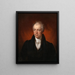 James Kent - Rembrandt Peale — cuadro enmarcado en la pared