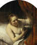 A woman in bed - Rembrandt van Rijn — artwork view