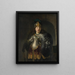 Bellone - Rembrandt van Rijn — cuadro enmarcado en la pared