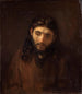 Cabeza de Cristo - Rembrandt van Rijn — vista de la obra
