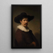 Herman Doomer - Rembrandt van Rijn — cuadro enmarcado en la pared