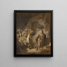 Joseph contando sus sueños - Rembrandt van Rijn — cuadro enmarcado en la pared