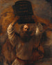 Moisés rompiendo las Tablas de la Ley - Rembrandt van Rijn — vista de la obra