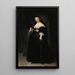 Oopjen Coppit - Rembrandt van Rijn — cuadro enmarcado en la pared