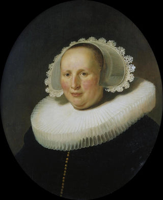 Rembrandt van Rijn - Portrait of Maertgen van Bilderbeecq.webp