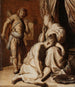 Samson y Dalila - Rembrandt van Rijn — vista de la obra