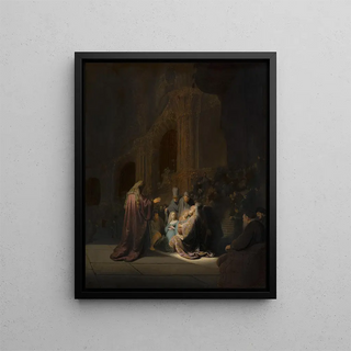 Rembrandt van Rijn - Simeons Song of Praise.webp