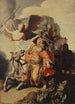 L'âne del profeta Balaam - Rembrandt van Rijn — vista de la obra