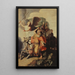 L'âne del profeta Balaam - Rembrandt van Rijn — cuadro enmarcado en la pared