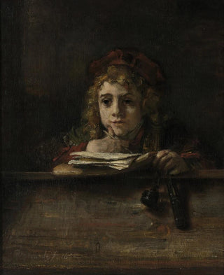 Rembrandt van Rijn - Titus at his desk.webp