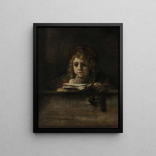 Rembrandt van Rijn - Titus at his desk.webp
