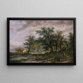 Remigius Adrianus van Haanen - Groe hollndische Landschaft.webp