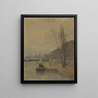 Ren Billotte - La Seine au pont de Solfrino.webp