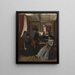Family Room Painting - René François Xavier Prinet — framed artwork on a wall