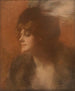 Retrato de mujer con peineta - Ren Joseph Gilbert — vista de la obra