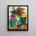 Nature morte painting - René Paresce — framed artwork on a wall