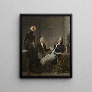 Ren Thodore Berthon - Johan Fredrik Aminoff Johan Albrekt Ehrenstrm and Gustaf Mauritz Armfelt.webp