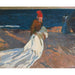 Reproducción del cuadro Rentrant la voile, plage de Valence - Joaquín Sorolla
